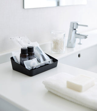 Vanity Tray - Angled - Small - Steel - By Baano