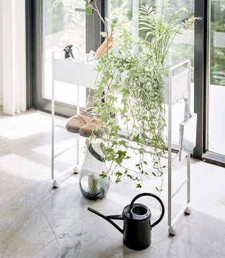 Entryway Storage Cart (29.33" H)  - Steel - By Baano