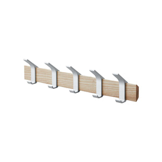 Wall-Mounted Coat Rack - Steel + Wood - By Baano