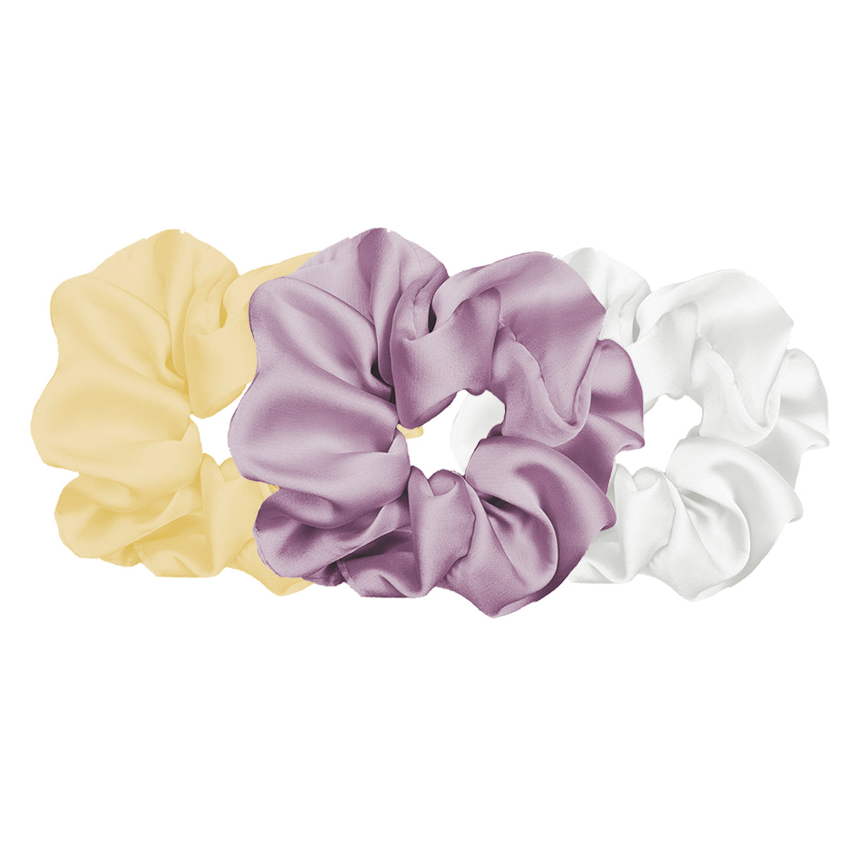 Luxe Plush Scrunchie - Tulip Blossom (3pcs)