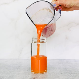 Skinny Series Glass Bottles Set w/ Crystal Clear Lids, 10 oz