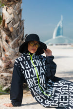 Woven Black Burkini Modest Swimwear M2301 Marina Modest