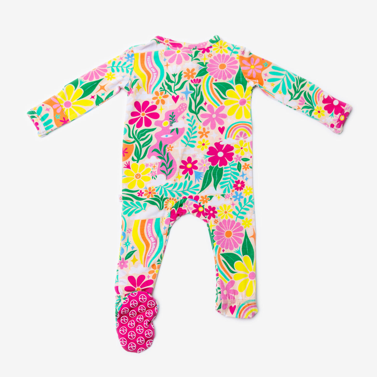The Second-Skin Footie | Rainbow Daisy Babe