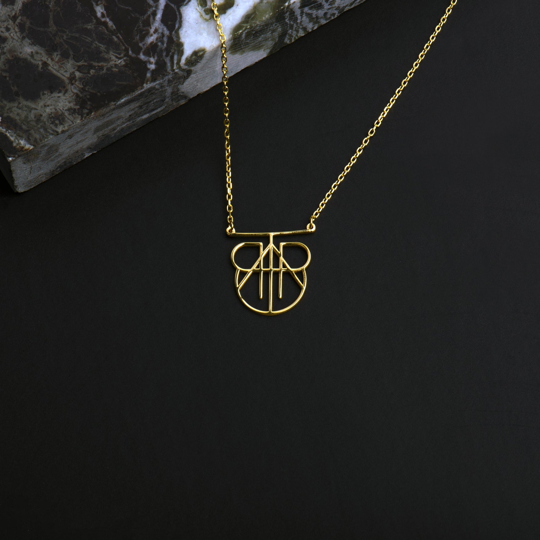 Patricia Name Logo Necklace