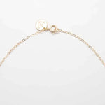 Pavé Stone Circle Necklace