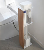 Bathroom Organizer - Steel + Wood - By Baano