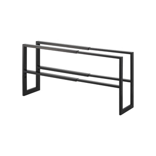 Two-Tier Expandable Shoe Rack (12" H)  - Steel - By Baano
