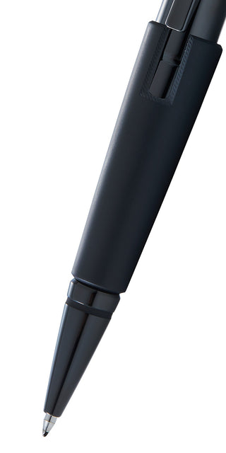 Edge™ Matte Black Lacquer Gel Rollerball Pen - By Baano
