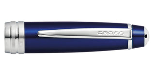 Bailey™ Blue Lacquer Stainless Steel Medium Nib Fountain Pen - By Baano