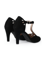 Pepper | Black Suede