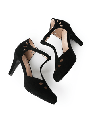 Pepper | Black Suede