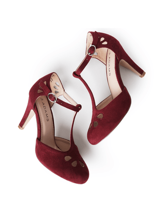 Pepper | Burgundy Suede
