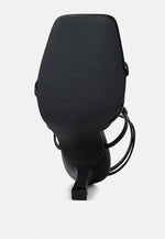 Peri Peri Faux Leather Strappy Heels