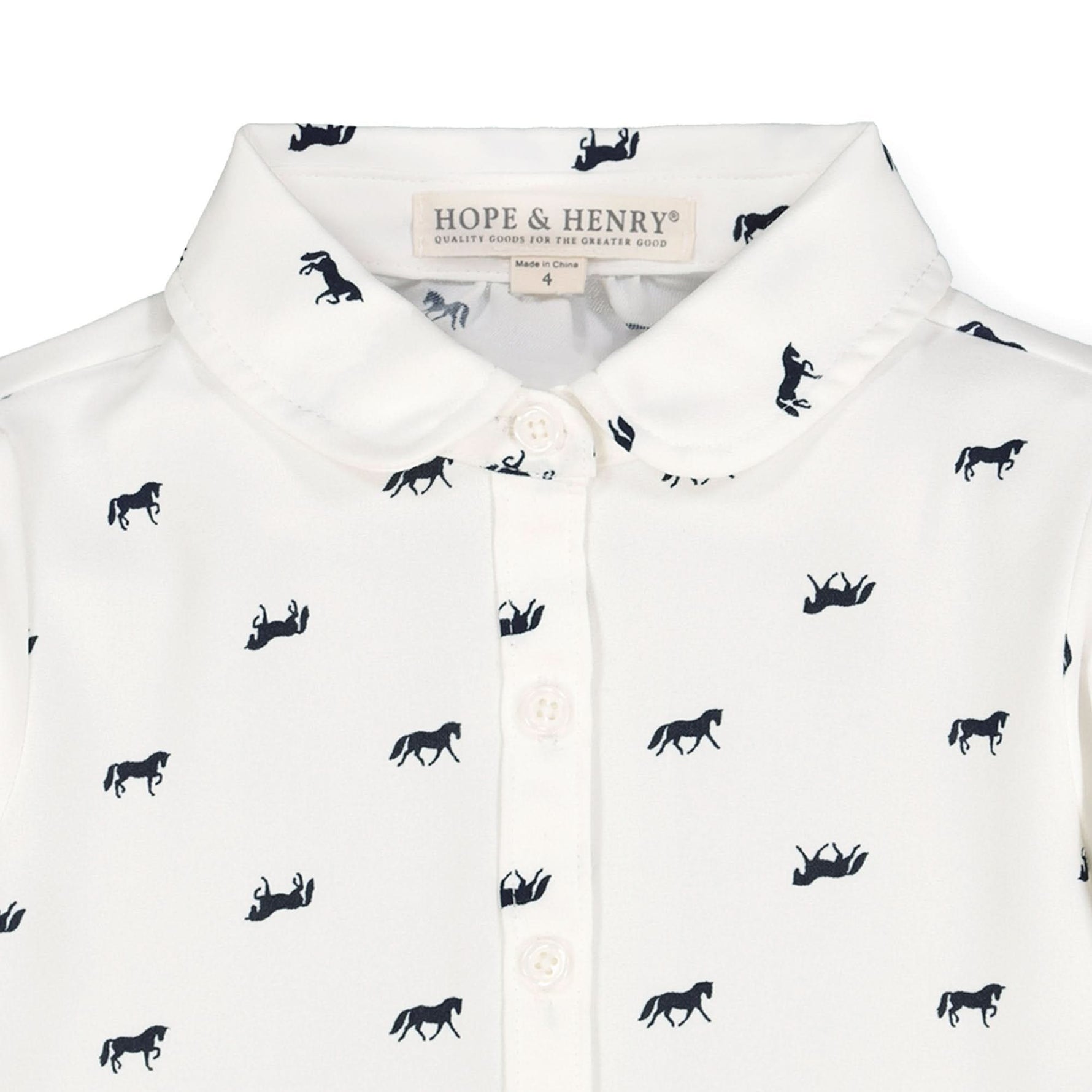 Peter Pan Collar Top - Baby - Glamourous Grace