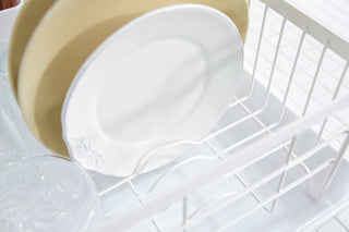 Dish Rack - Steel + Wood - By Baano