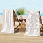Grey/White Seashells / Stripe
