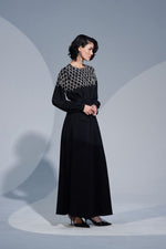 Luxurious Abaya With Rhinestones - Available in Three Color - Glamourous Grace