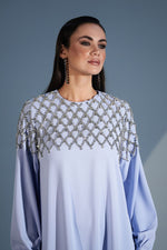 Luxurious Abaya With Rhinestones - Available in Three Color - Glamourous Grace