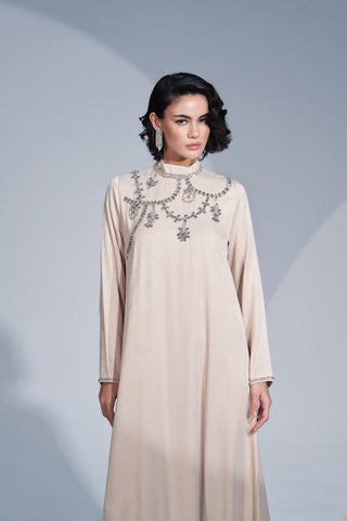 Satin Abaya - Lightweight & Cool for Summer - By Baano