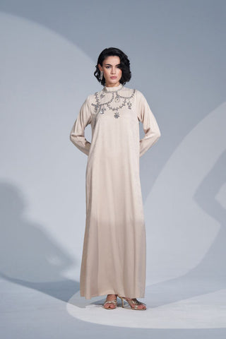 Satin Abaya - Lightweight & Cool for Summer - By Baano