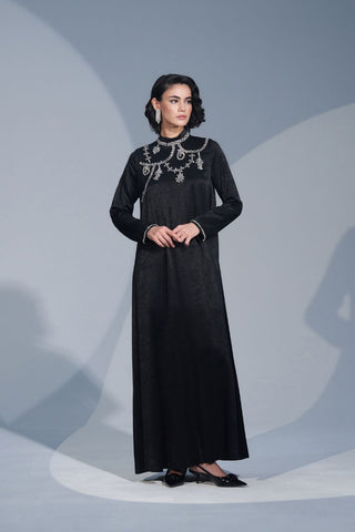 Satin Abaya - Lightweight & Cool for Summer - By Baano
