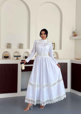 Shop Elegant Maxi Dresses with Lace & Button Front Designs - By Baano