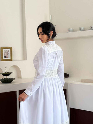 Shop Elegant Maxi Dresses with Lace & Button Front Designs - By Baano
