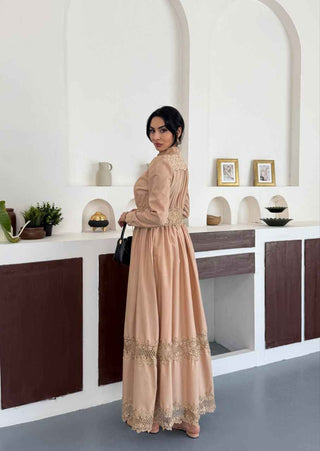 Shop Elegant Maxi Dresses with Lace & Button Front Designs - By Baano