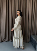 Amina Lace Design Maxi Dress - Summer is Calling - Beautiful Temple Dress - By Baano