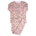 Pink Lemon Floral Print Big Kid Pajama Set - By Baano