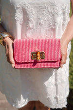 Pink Lilly Clutch