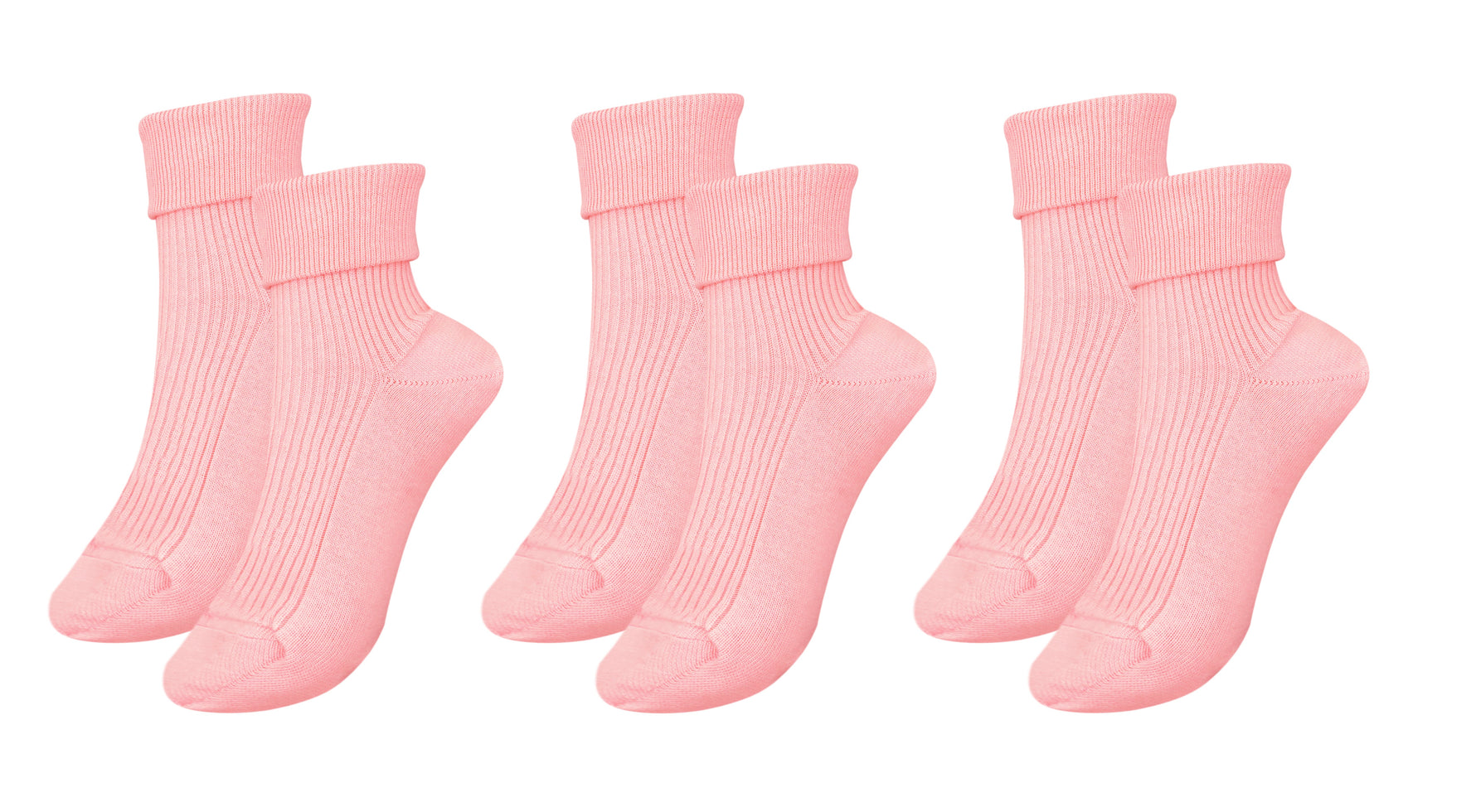 tittimitti® 100% Organic Combed Cotton Luxury Women's Socks 3-Pack. Made in Italy.