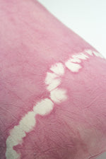 Pink Natural Dyed Shibori Tassel Pillows