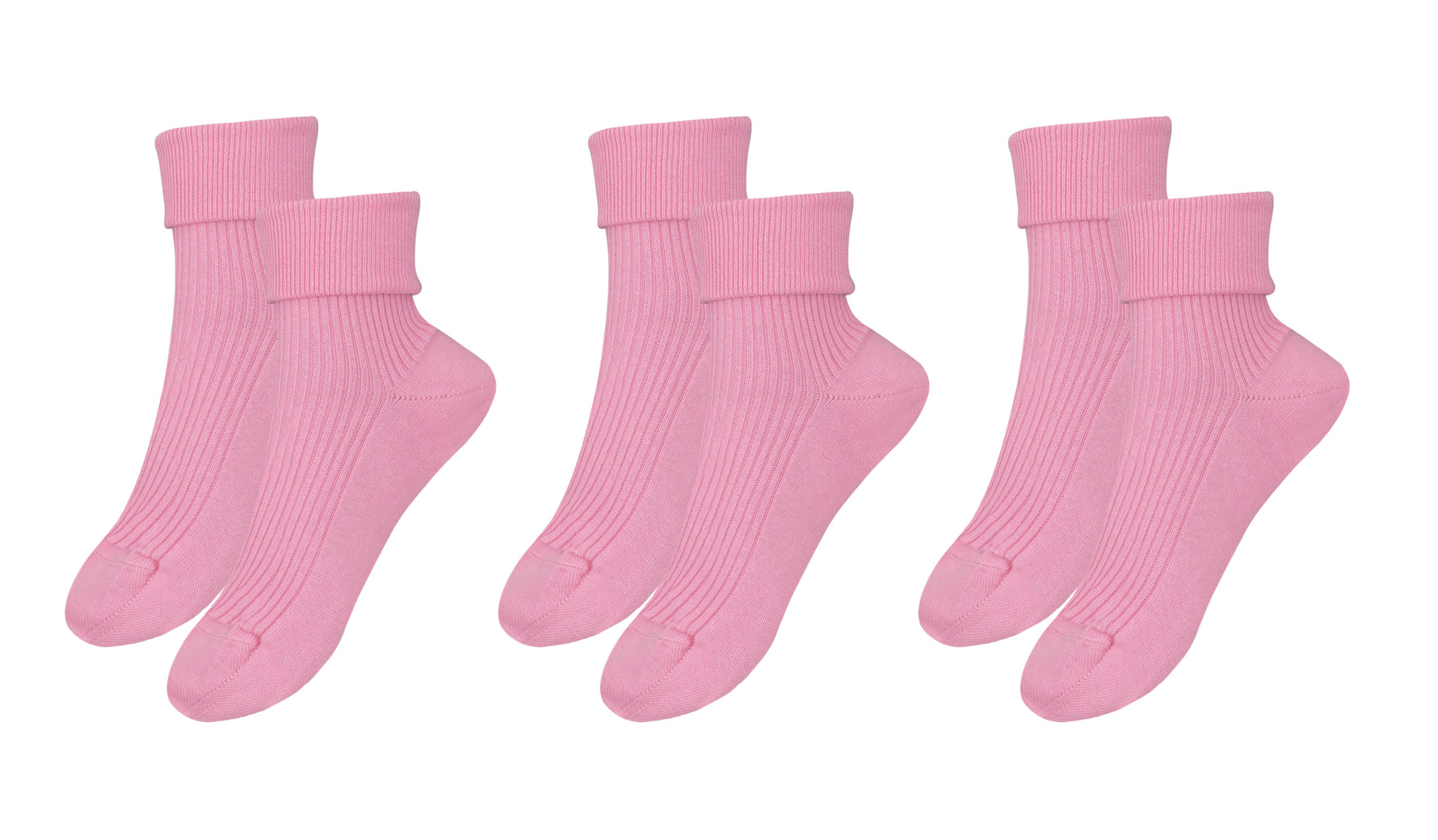 tittimitti® 100% Organic Combed Cotton Luxury Women's Socks 3-Pack. Made in Italy.