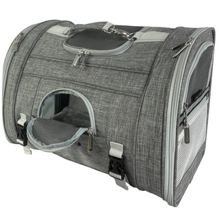 Mr. Peanut's Monterey Series Airline Compliant Horizontal Backpack Pet Carrier