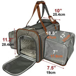 Mr. Peanut's Gold Series Standard Size Airline Compliant Double Expandable Pet Carrier Mr. Peanut's Pet Carriers