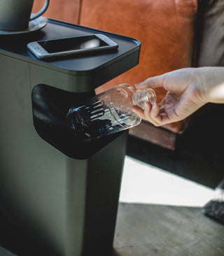 Side Table Trash Can - By Baano