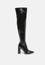 Pokey Long Stiletto Heel Boots
