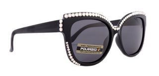 Polarized Premium Fashion  sunglasses with Genuine European Crystals