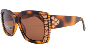 Polarized Premium Fashion  sunglasses with Genuine European Crystals