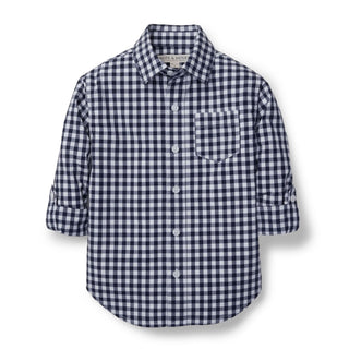 Organic Poplin Button Down Shirt - Glamourous Grace
