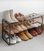 Stackable Shoe Rack (7" H)  - Steel Yamazaki Home
