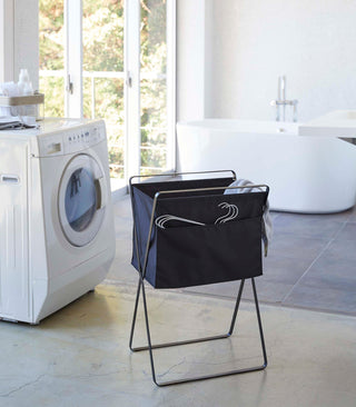 Elevated Laundry Hamper - Steel - By Baano