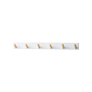 Wall-Mounted Coat Rack - Steel + Wood - By Baano