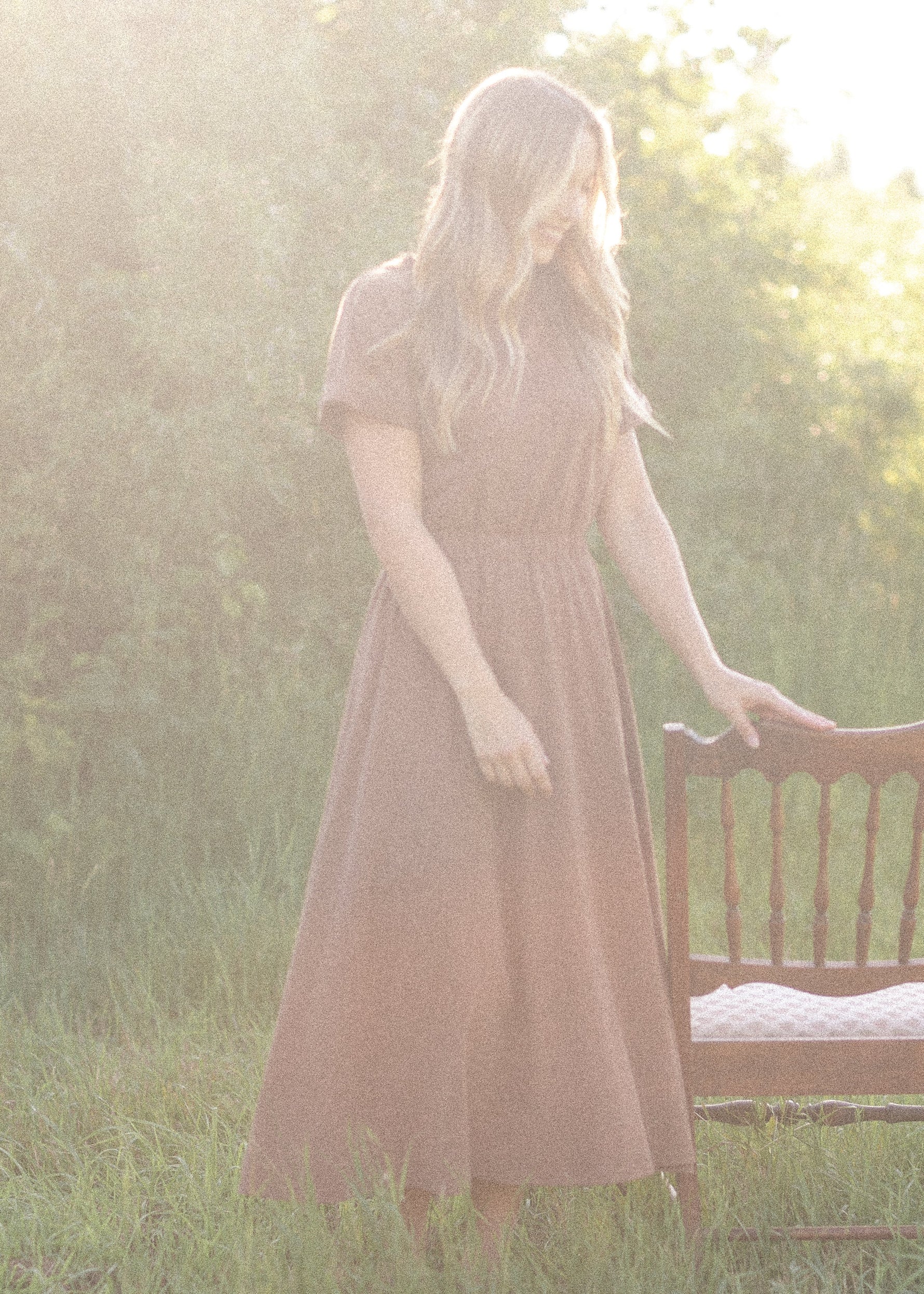 Casey Cap Sleeve Midi Dress