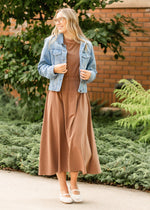 Casey Cap Sleeve Midi Dress