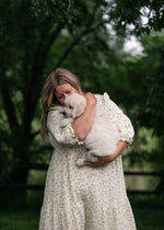 Flora Smocked Midi Dress Inherit Co.