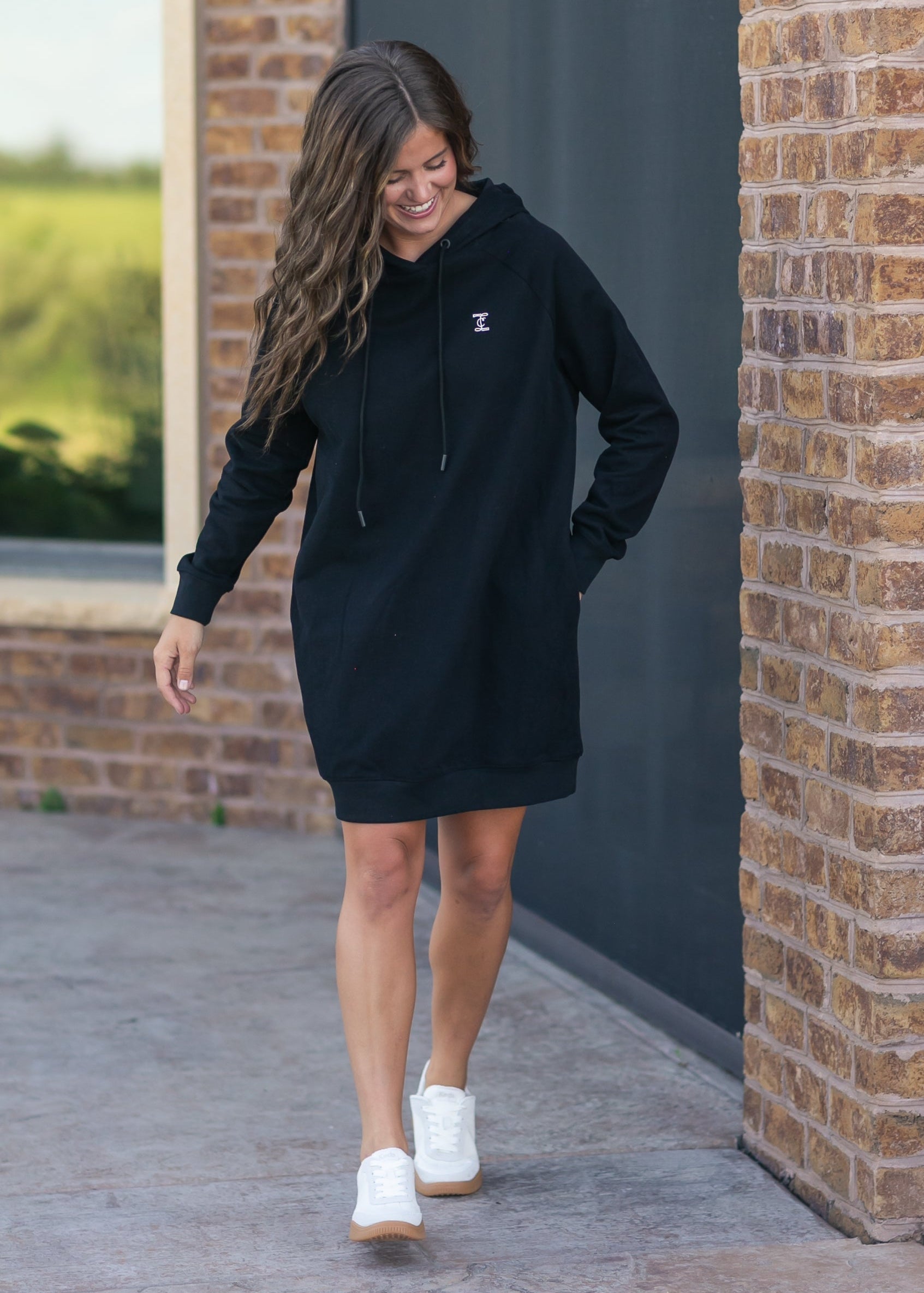 Scout Midi Hooded Sweatshirt Dress