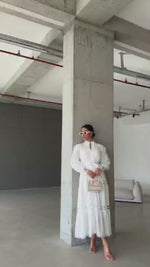 Amina Lace Design Maxi Dress - Summer is Calling - Beautiful Temple Dress