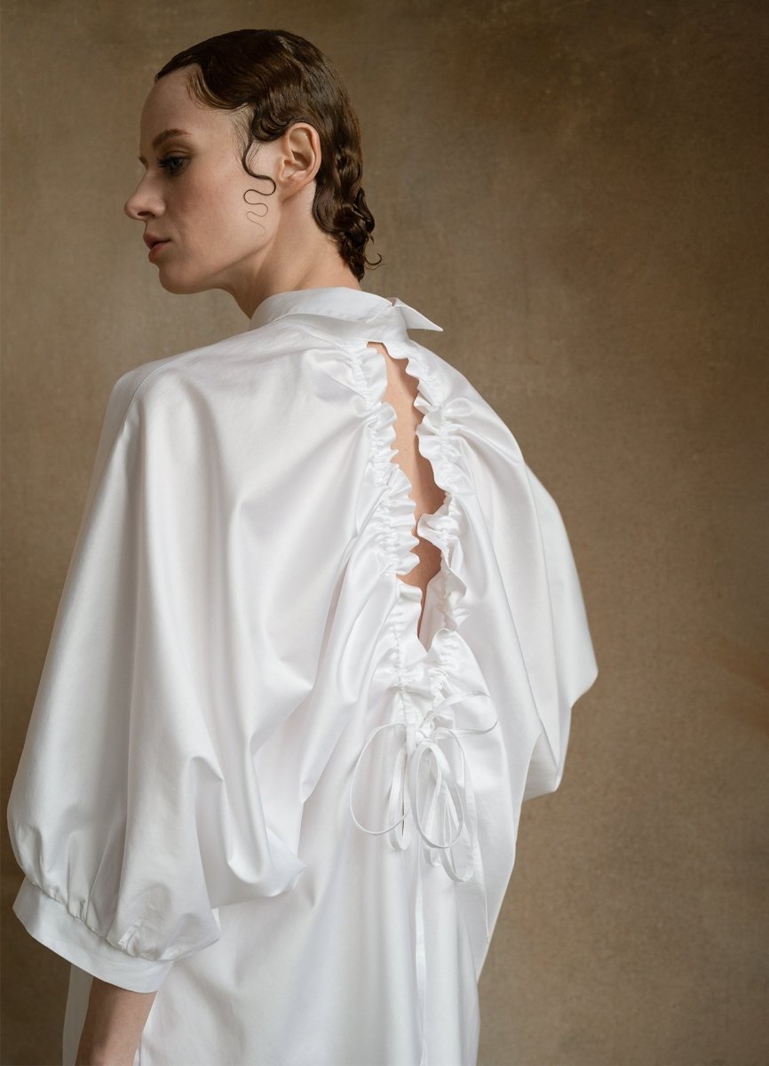 Prima Italian Design White Shirt Organic Cotton ETNA